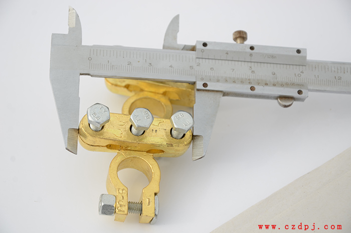 双压线式纯铜电瓶夹