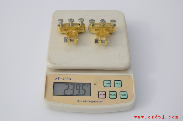 双压线式纯铜电瓶夹重量图