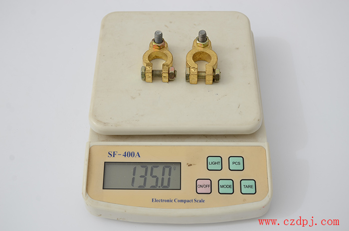 栽丝式纯铜电瓶夹