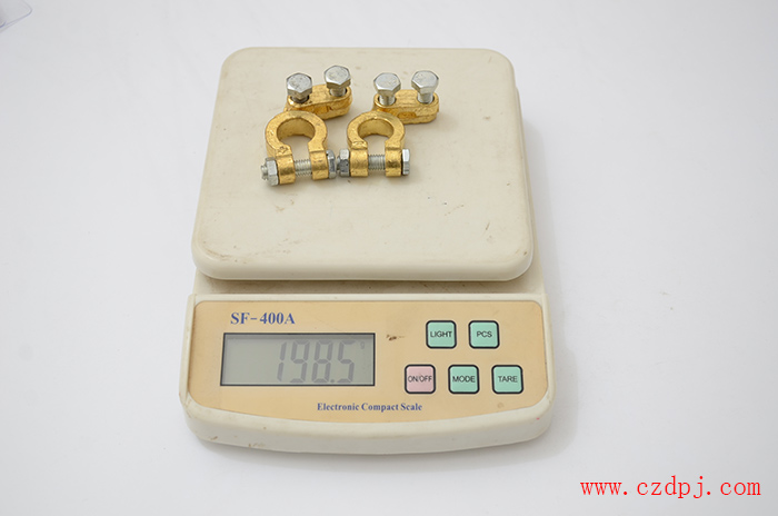 压线夹板式纯铜电瓶夹