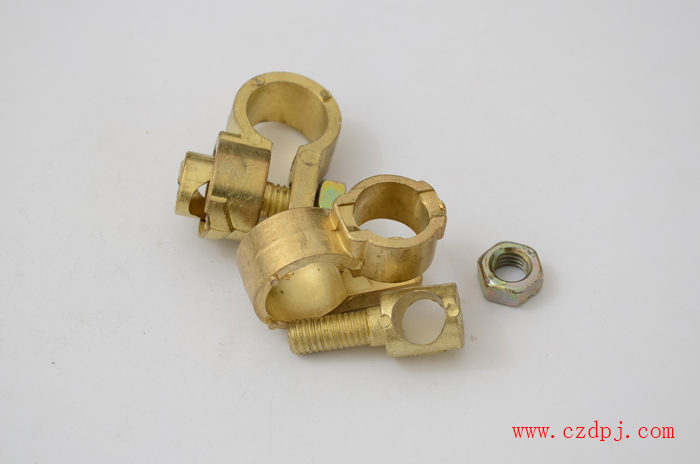 单螺丝锌合金电瓶夹