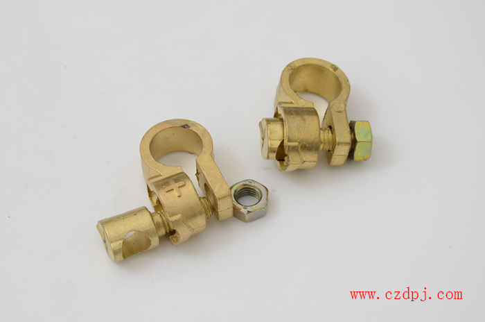 单螺丝锌合金电瓶夹