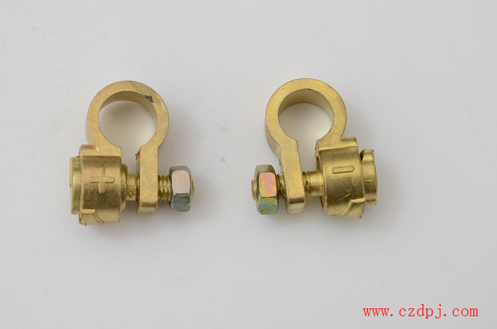 单螺丝锌合金电瓶夹