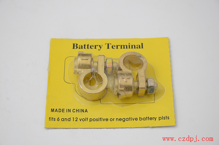 单螺丝锌合金电瓶夹