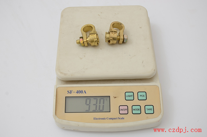 单螺丝锌合金电瓶夹