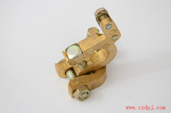 镀铜铝镁合金电瓶夹（夹线式）