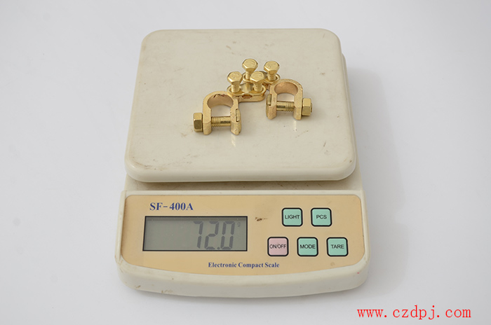 镀铜铝镁合金电瓶桩头