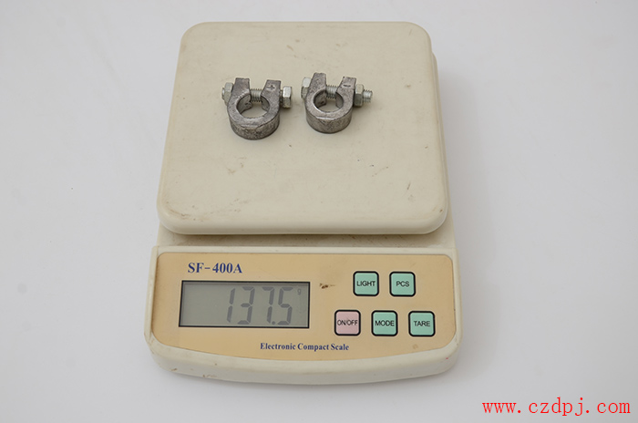 单螺丝铅锭电瓶夹