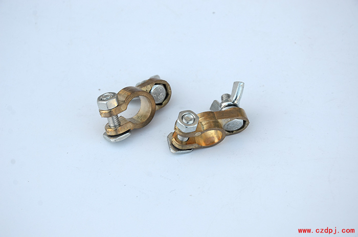 手拧式铝镁合金电瓶夹