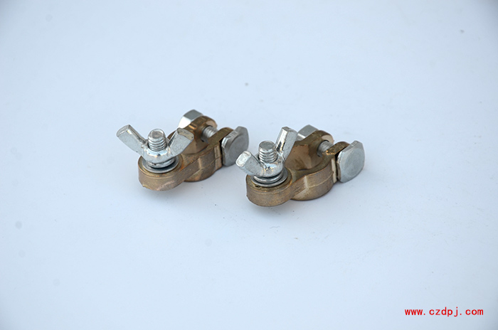 手拧式铝镁合金电瓶夹