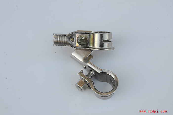 黄铜冲压电瓶夹-002