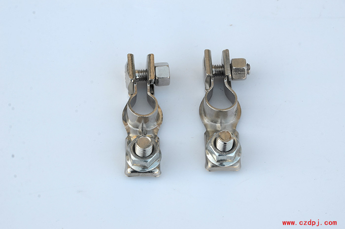 黄铜冲压电瓶夹-003