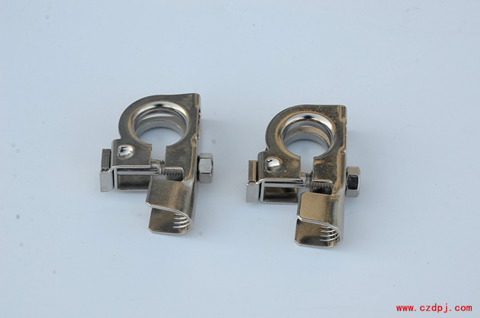 黄铜冲压电瓶夹-004