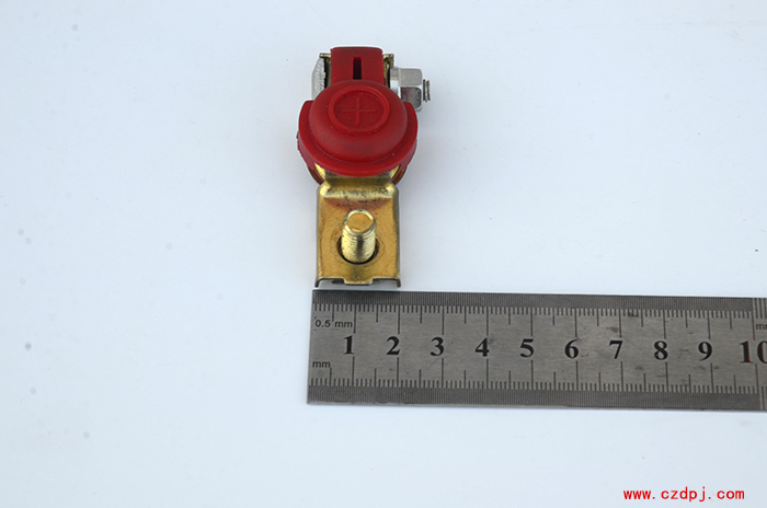 黄铜冲压电瓶夹-005