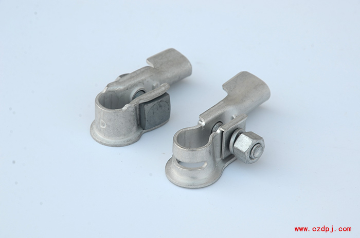 黄铜冲压电瓶夹-006