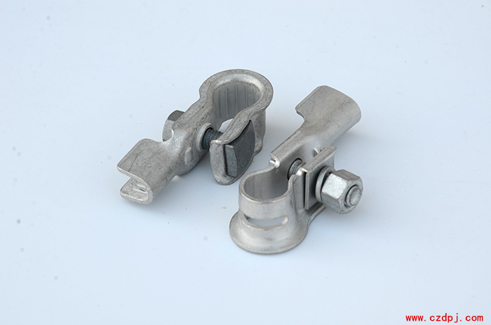 黄铜冲压电瓶夹-006