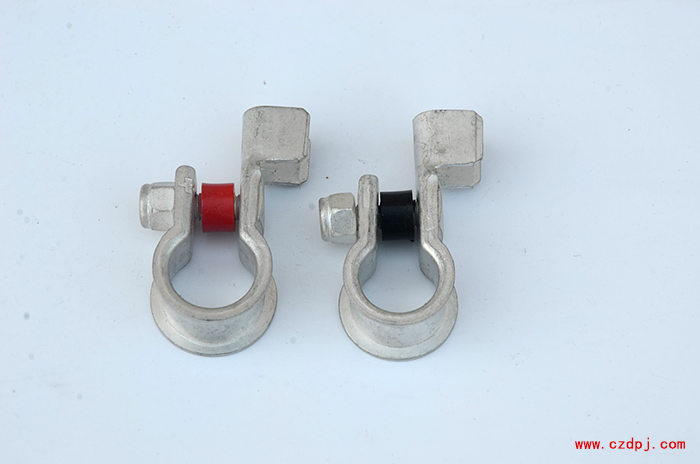 黄铜冲压电瓶夹-009