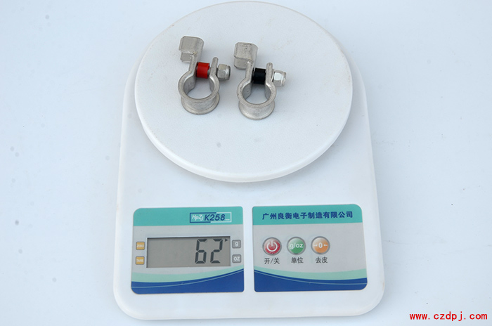 黄铜冲压电瓶夹-009